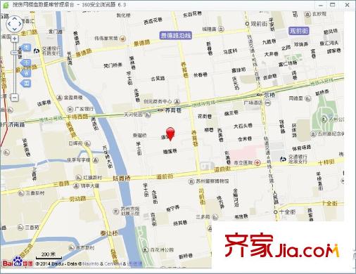 廟堂巷交通圖
