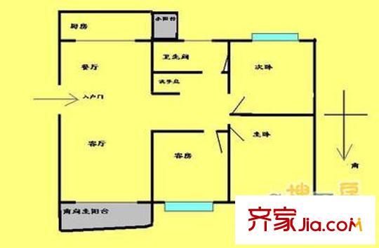 萬盛花園 戶型圖