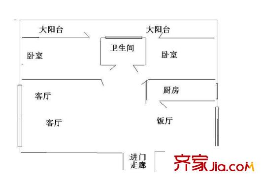 廟堂巷 戶型圖