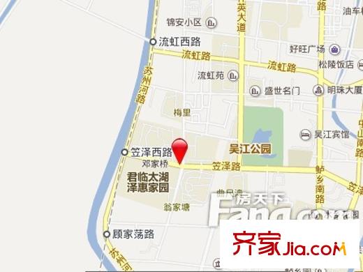 梅景苑交通圖