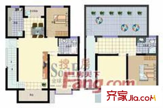 新亞旭景園 戶型圖