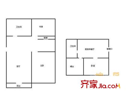 華僑公寓 戶型圖