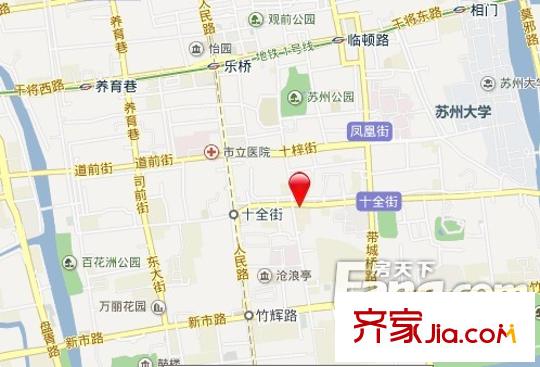 滾繡坊交通圖