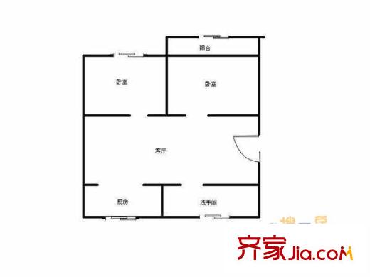 滾繡坊 戶型圖