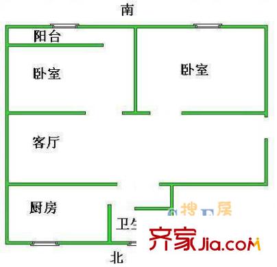 寶帶東路小區(qū) 戶型圖
