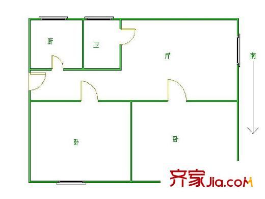 紅莊公寓 戶型圖