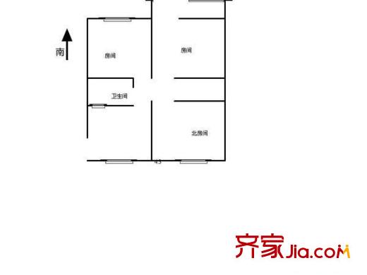 地方弄 3室 戶型圖