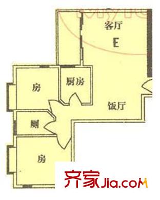 桃園新村 戶型圖