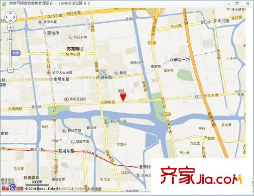 太湖東路小區(qū)交通圖