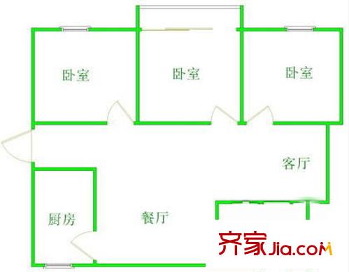太湖東路小區(qū) 戶型圖