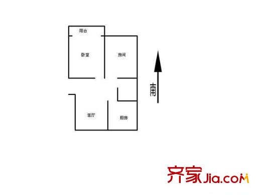 吳商雅苑 2室 戶型圖