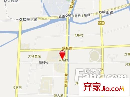 聯(lián)楊新村交通圖