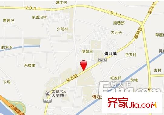 雅苑小區(qū)交通圖