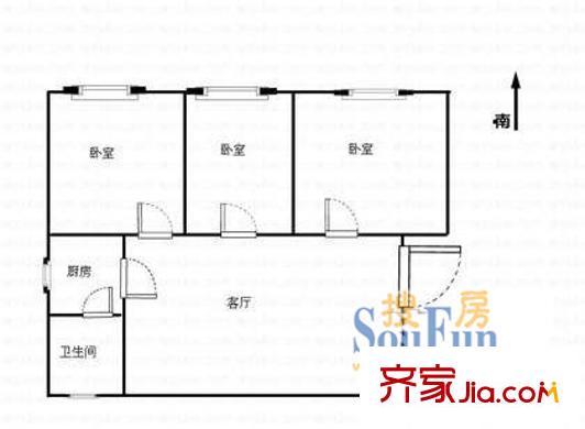  西塘小筑 戶型圖
