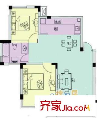 西塘小筑 戶型圖