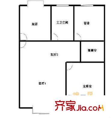西塘小筑 戶型圖