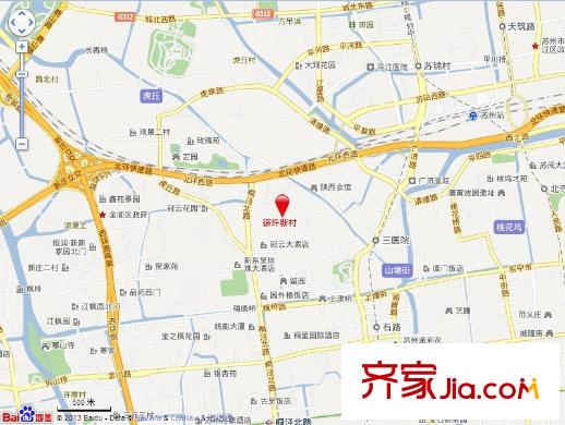 玻纖新村交通圖