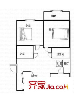 水鄉(xiāng)花園 戶型圖