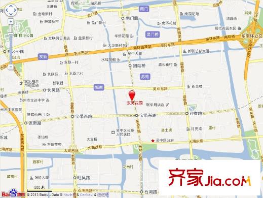 東吳花園交通圖