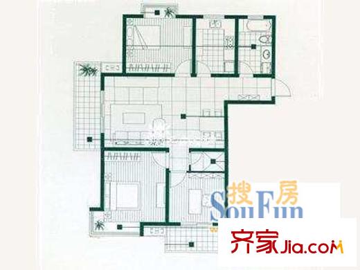 東吳花園 戶型圖