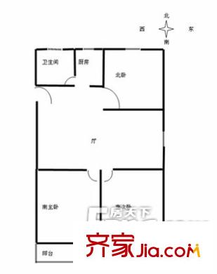 捷達名軒 戶型圖