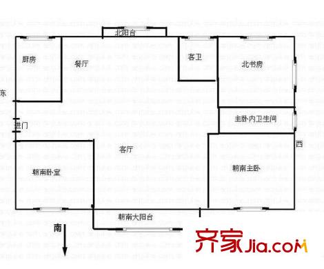 水鄉(xiāng)花園 戶型圖