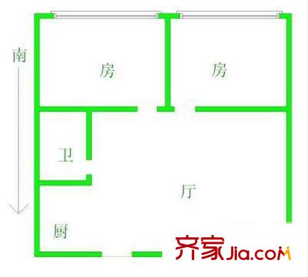 捷達名軒 戶型圖