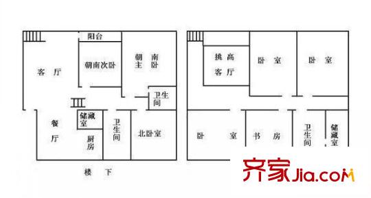 聚寶苑 戶型圖