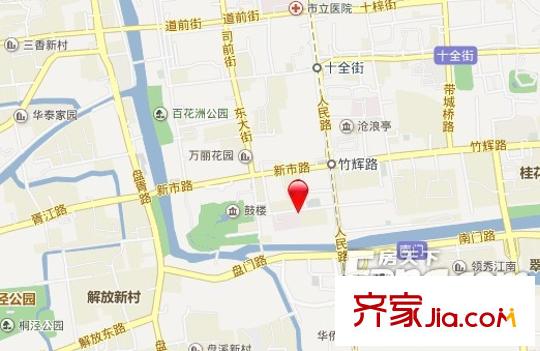泰華苑交通圖