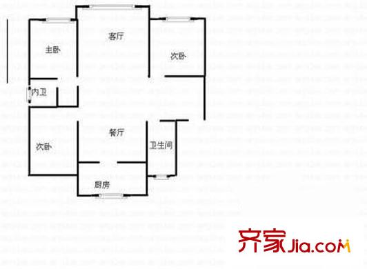 金山浜花園 戶型圖