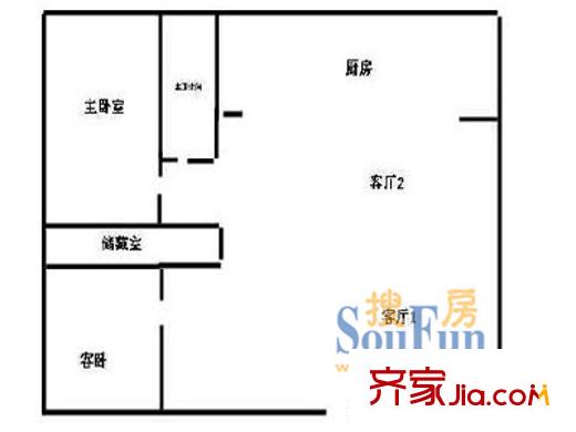 留茗花苑 戶型圖
