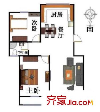 金山浜花園 戶型圖