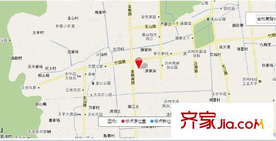 金楓國際交通圖地圖
