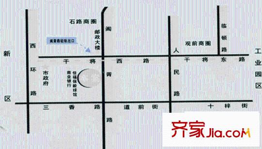 都市E站交通圖