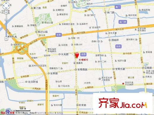 水香新村交通圖