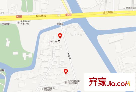 上林苑別墅交通圖1
