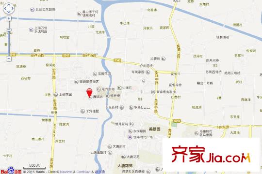 鑫湖坊電子地圖
