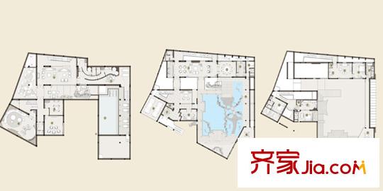 藏蘇九府戶型圖1號別墅戶型圖 2室1廳2衛(wèi)