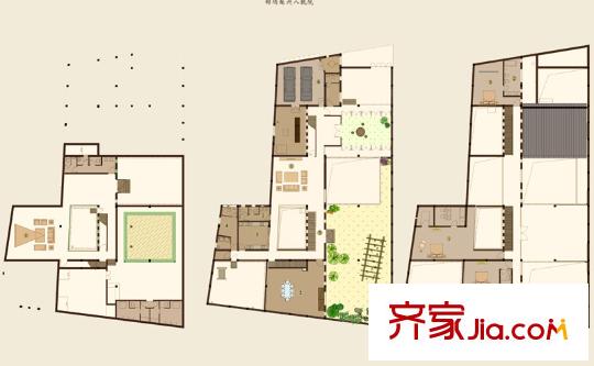 藏蘇九府戶型圖8號別墅戶型圖 6室2廳6衛(wèi)