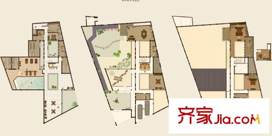 藏蘇九府戶型圖7號別墅戶型圖 6室3廳6衛(wèi)