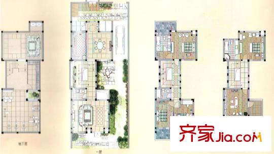 莊子類獨(dú)棟E2戶型 5室2廳4衛(wèi)1廚