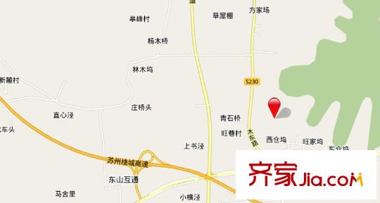 美田富堯山莊交通圖