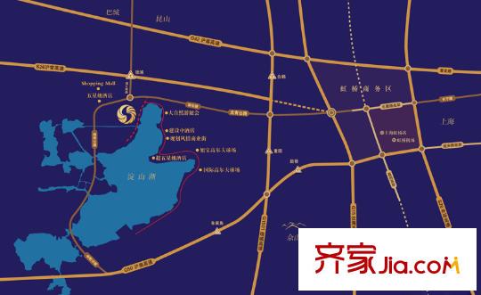 長(zhǎng)泰淀湖觀園交通圖