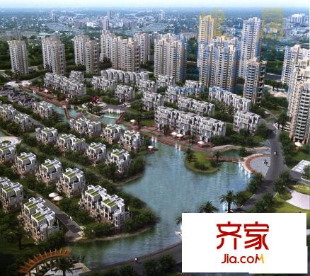 奧林清華別墅外景圖