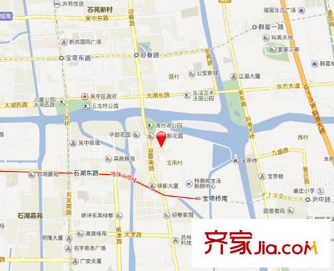 開(kāi)元碧水灣別墅交通圖