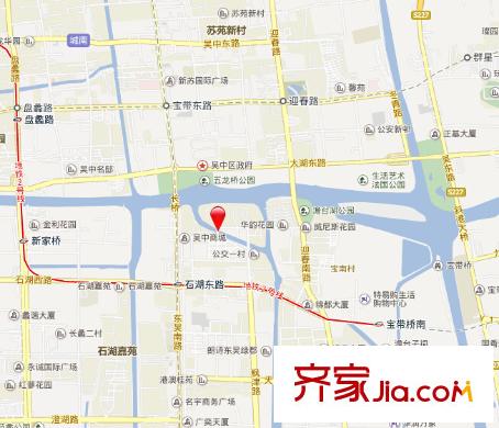 德敏花園別墅交通圖