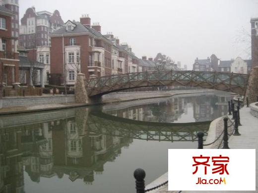 伊頓小鎮(zhèn)別墅外景圖 