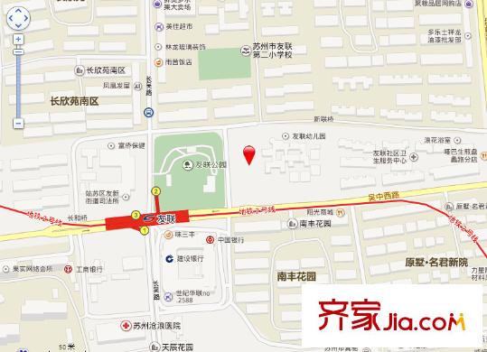 和園交通圖