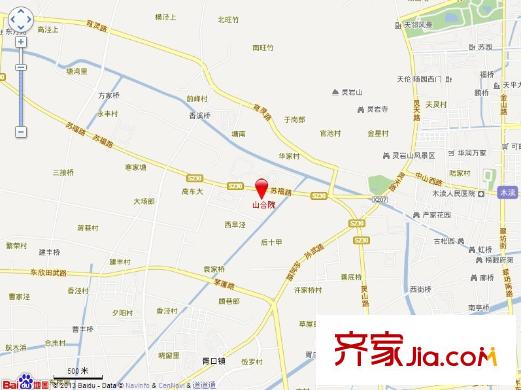 山合院別墅交通圖