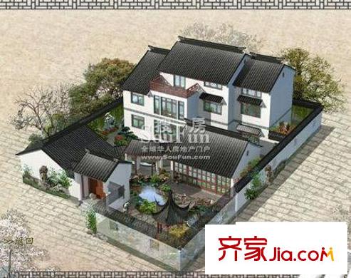 姑蘇人家戶型圖6號(hào)戶型 7室3廳7衛(wèi)1廚